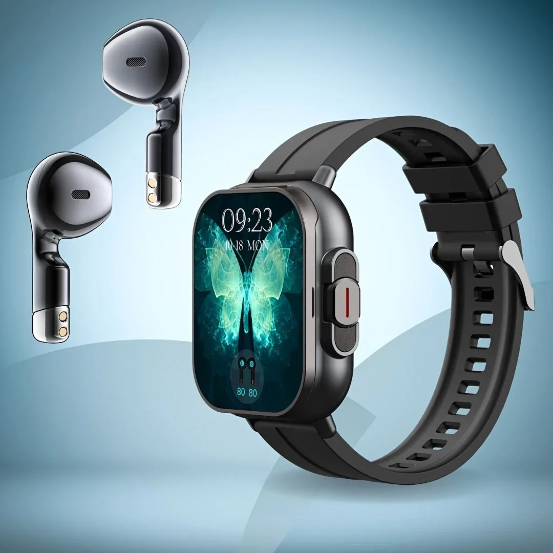 Smartwatch with Wireless Earbuds