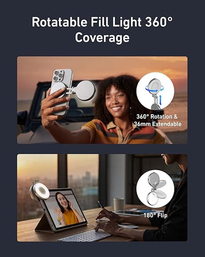 TELESIN - Magnetic Selfie Ring Light